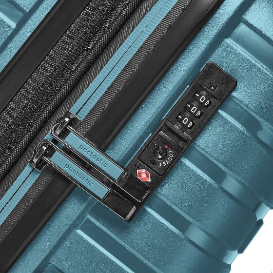 Pactastic Collection 04 THE LARGE + 4 kółka Walizka L 75 cm z plisą rozprężną