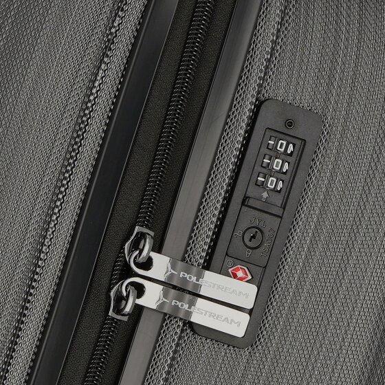 Polestream Moonrock 4 kółka Walizka L 78 cm z plisą rozprężną