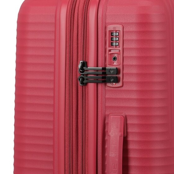 Travelite Air Stripe 4 kółka Zestaw walizek 3-części z funkcją poszerzenia
