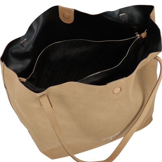 Patrizia Pepe Shopper Bag Skórzany 43 cm