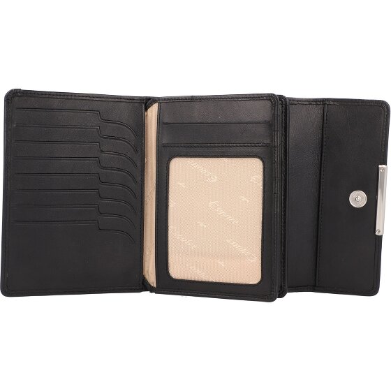 Esquire Skórzany portfel Helena RFID 14 cm