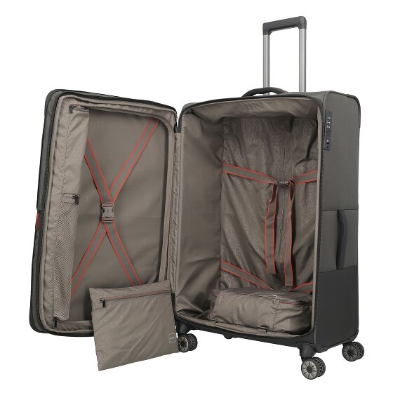 Travelite Crosslite 4 kółka Walizka XL 81 cm z plisą rozprężną