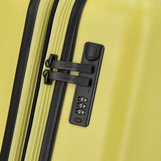 Gabol Future Plus 4 kółka Walizka kabinowy 55 cm z plisą rozprężną