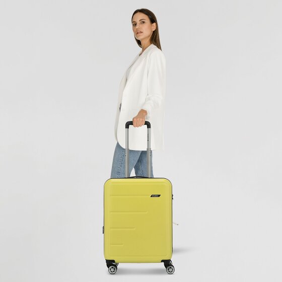 Gabol Future Plus 4 kółka Walizka kabinowy 55 cm z plisą rozprężną