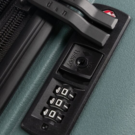 d&n Toronto 4 kółka Zestaw walizek 3-części z plisą rozprężną