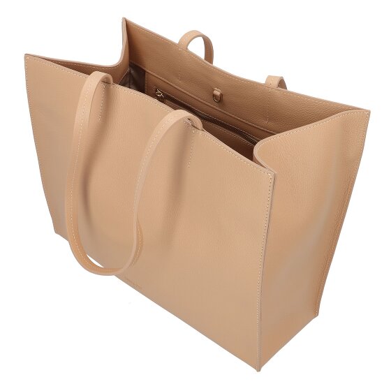 Patrizia Pepe New Shopping Shopper Bag Skórzany 37.5 cm