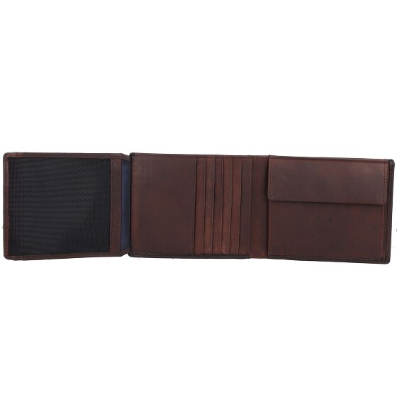 Maître Birkheim Gandolf Portfel Ochrona RFID Skórzany 12.5 cm