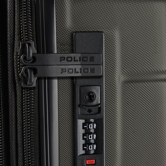 Police London 4 kółka Walizka 64 cm z funkcją poszerzenia