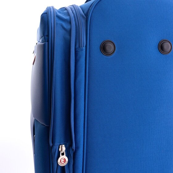 Gladiator 3700 4 kółka Walizka 66 cm z plisą rozprężną