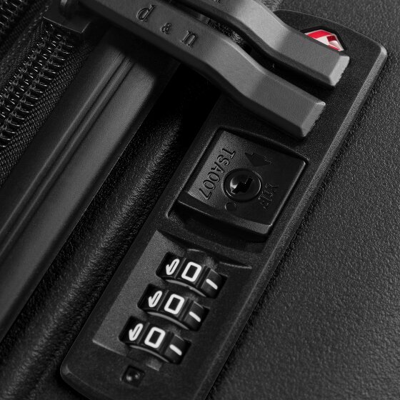 d&n Toronto 4 kółka Zestaw walizek 3-części z plisą rozprężną