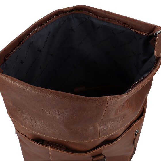 Jack Kinsky Porto Plecak Skórzany 43 cm Komora na laptopa