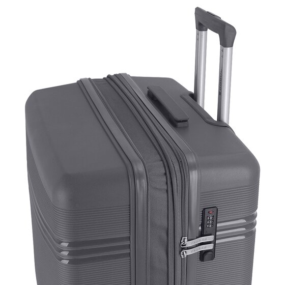 Gabol Saori 4 kółka Walizka M 66 cm z plisą rozprężną