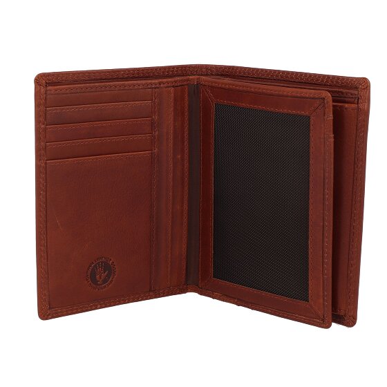 Greenburry Vintage Portfel Ochrona RFID Skórzany 10 cm