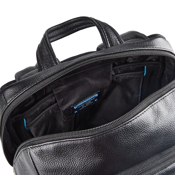 Piquadro Plecak Skóra 39 cm Komora na laptopa