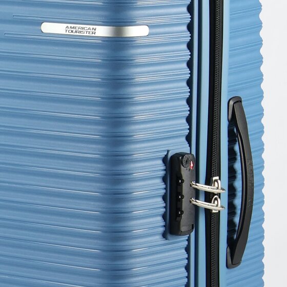 American Tourister Liftoff 4 kółka Zestaw walizek 3-części z plisą rozprężną