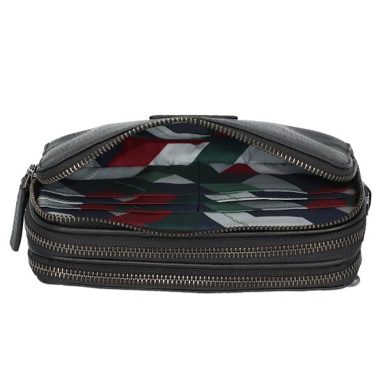 Piquadro Modus Special Leather Wrist Bag 20 cm