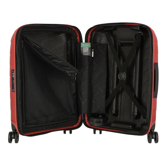 Samsonite Attrix 4 kółka Walizka kabinowa 55 cm z funkcją poszerzenia