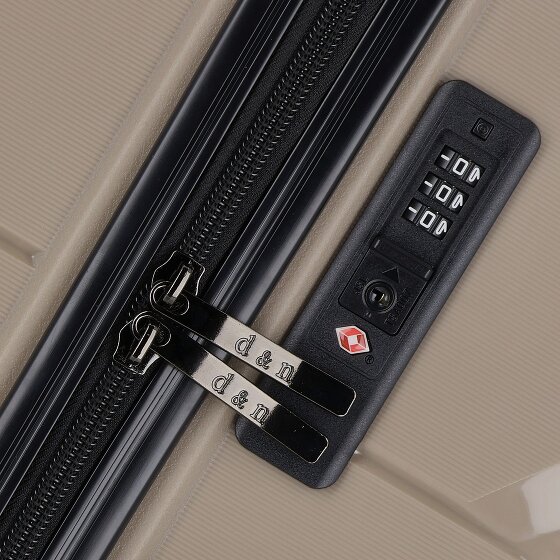 d&n Travel Line 4100 4 kółka Walizka kabinowy S 53 cm