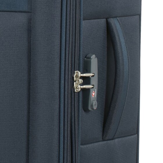 Samsonite Citybeat 4 kółka Walizka 66 cm z plisą rozprężną