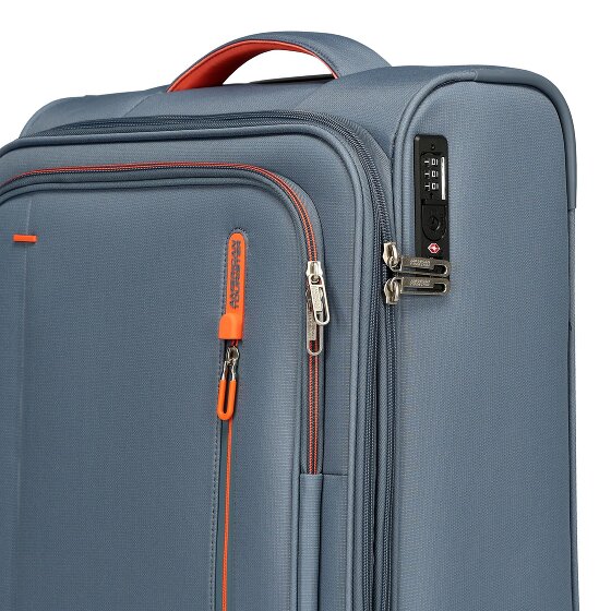 American Tourister Cloudrider 4 kółka Walizka kabinowy S 55 cm z plisą rozprężną