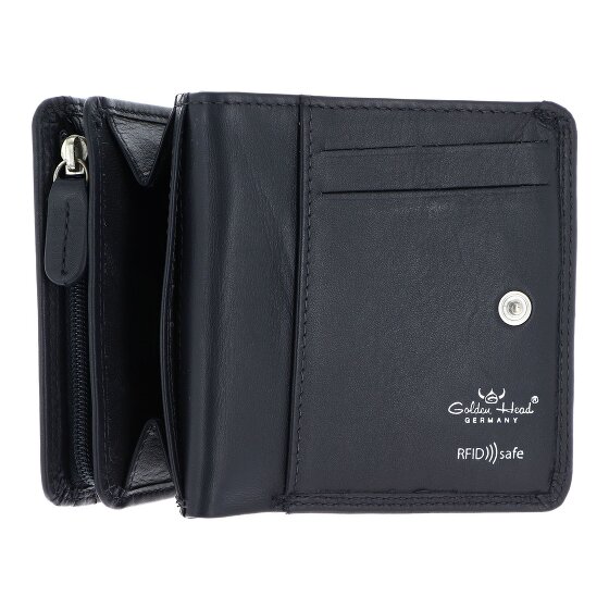 Golden Head Polo Portfel Ochrona RFID Skóra 10 cm