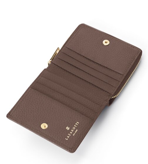 Lazarotti Bologna Leather Medium Zip-Around Wallet Leather 10 cm