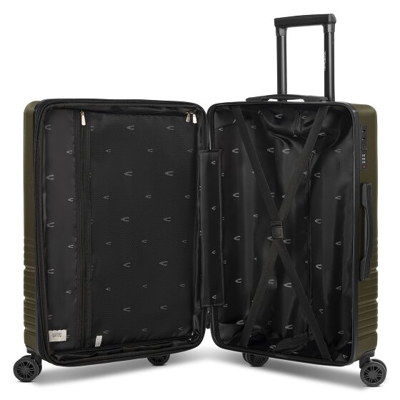 camel active Hanoi 4 kółka Walizka M 65 cm z plisą rozprężną