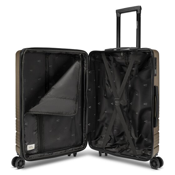 camel active Hanoi 4 kółka Walizka M 65 cm z plisą rozprężną