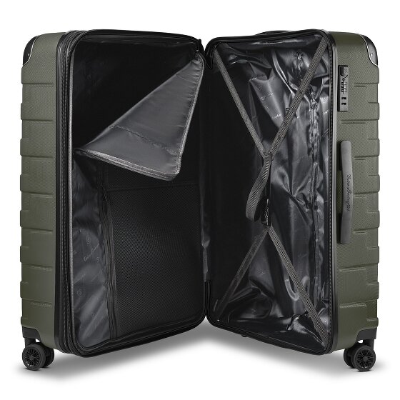 Tonino Lamborghini Milano 4 kółka Walizka L 72 cm z funkcją poszerzenia