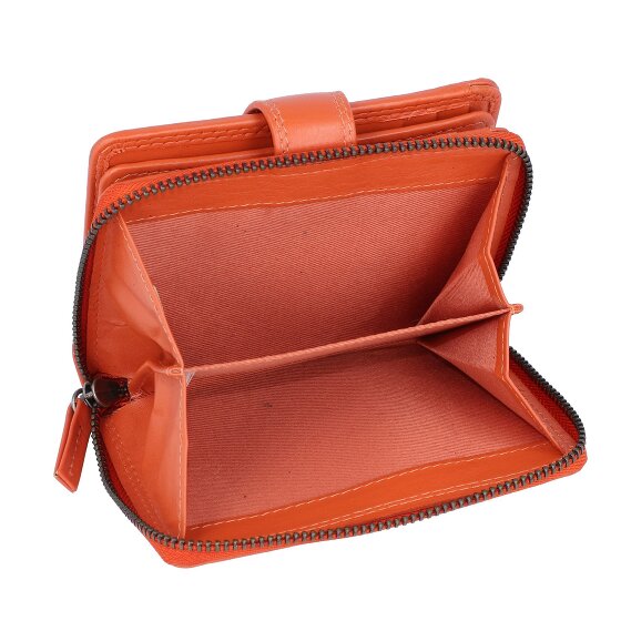 Greenburry Portfel gąbczasty skóra 9 cm