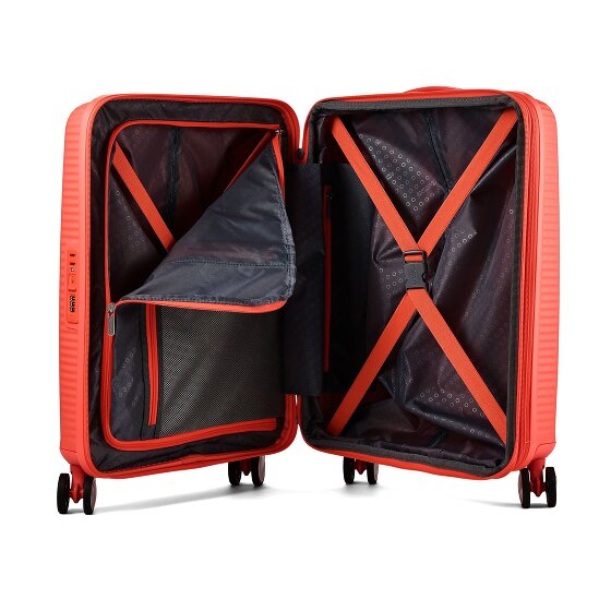 American Tourister Soundbox Wózek kabinowy 4-kołowy 55 cm