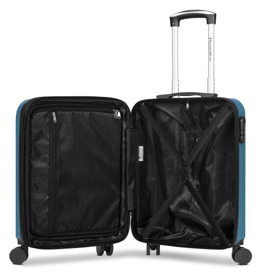 Check.In Paradise 2.0 4 kółka Walizka kabinowy S 55 cm z plisą rozprężną