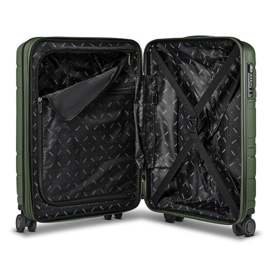 Redolz Essentials 11 4 kółka Walizka kabinowa 55 cm z funkcją poszerzenia