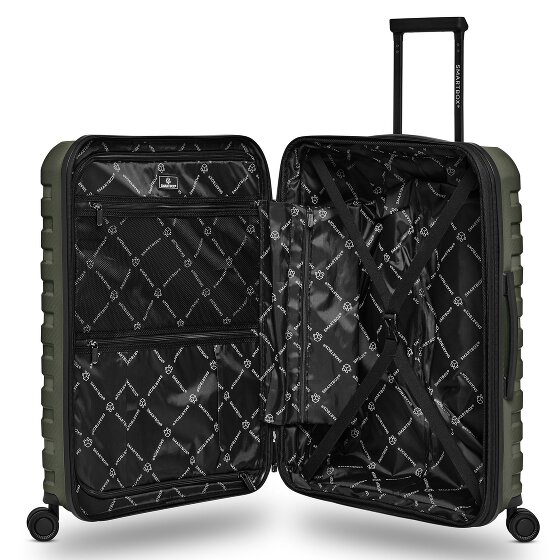 Smartbox Edition 01 4 kółka Zestaw walizek 3-części z plisą rozprężną