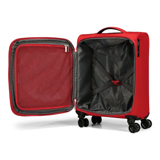 American Tourister Cloudrider 4 kółka Walizka kabinowy S 55 cm z plisą rozprężną