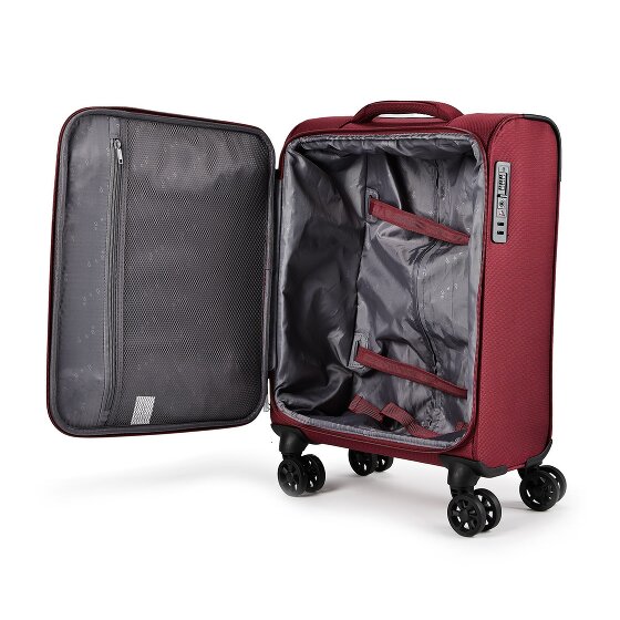 d&n Travel Line 9804 4 kółka Walizka kabinowa S 55 cm
