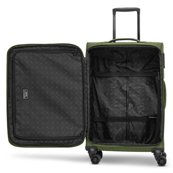 Redolz Essentials 12 MEDIUM – walizka na 4 kółkach, 67 cm, z funkcją poszerzenia kieszeni
