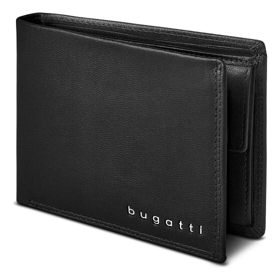 bugatti Valencia Portfel Ochrona RFID Skóra 12 cm