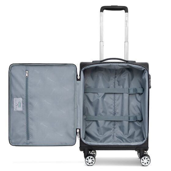 bugatti Go Light Soft 4 kółka Walizka kabinowy S 54 cm