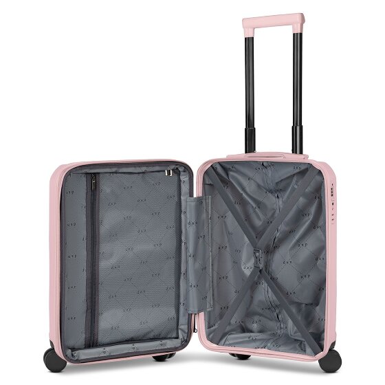 d&n South Dakota 4 kółka Walizka kabinowy S 55 cm z plisą rozprężną