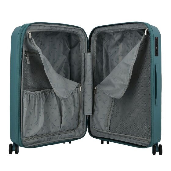 Gabol Infinity 4 kółka Walizka 66 cm z plisą rozprężną