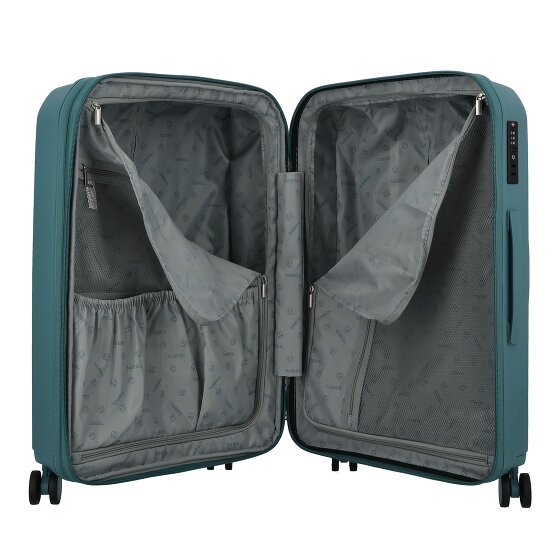 Gabol Infinity 4 kółka Walizka 66 cm z plisą rozprężną