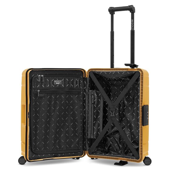 Redolz Essentials 15 – Walizka kabinowa na 4 kółkach, 55 cm, z zamkiem trzypunktowym