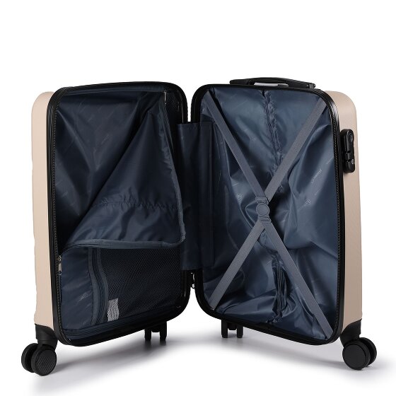 Benzi 5739 4 kółka Walizka kabinowy S 55 cm