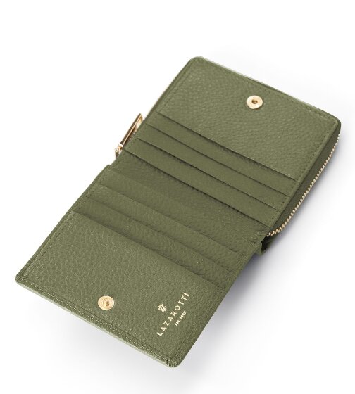 Lazarotti Bologna Leather Medium Zip-Around Wallet Leather 10 cm