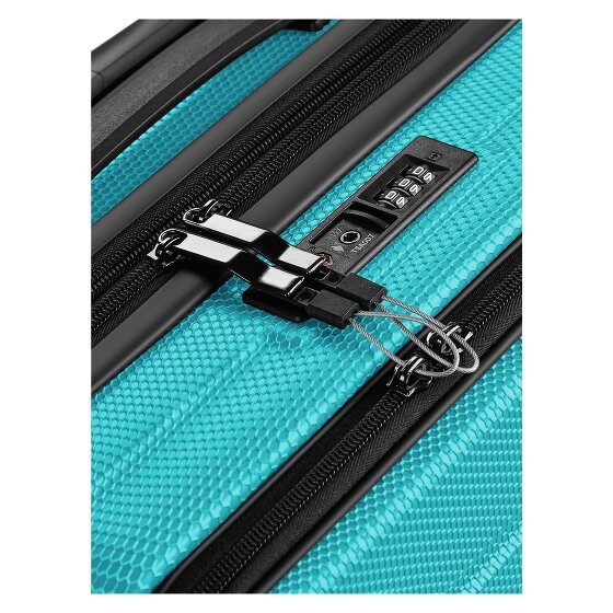 Franky Munich 4.0 4 kółka Walizka kabinowa 55 cm Komora na laptopa z funkcją poszerzenia
