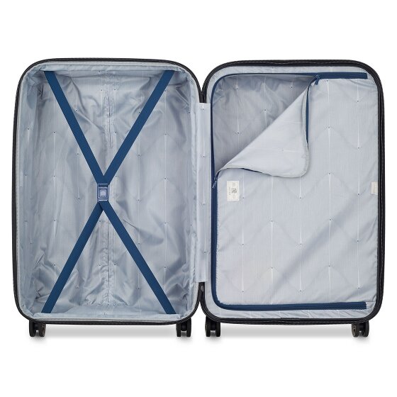 Delsey Paris Meteor 4 kółka Walizka L 78 cm z plisą rozprężną