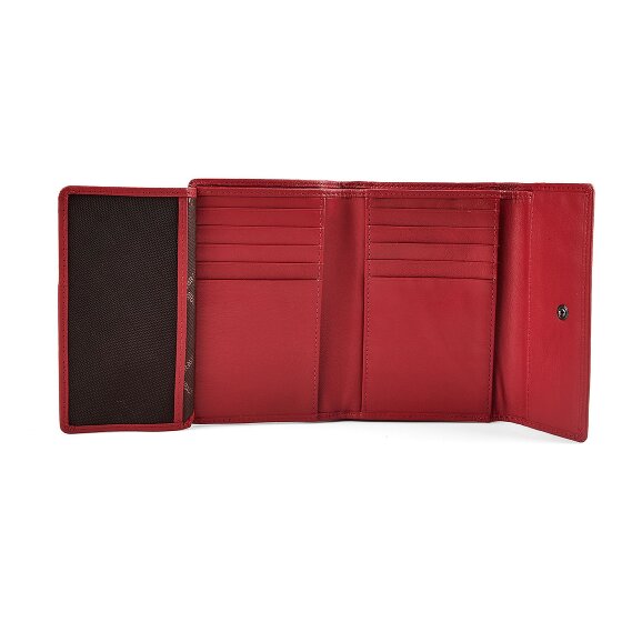 Braun Büffel Anna Portfel Ochrona RFID Skóra 14 cm