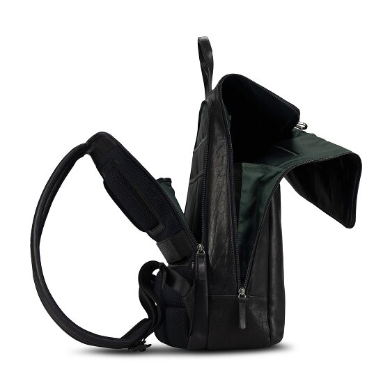 Jost Glasgow Plecak Ochrona RFID Skóra 42 cm Komora na laptopa