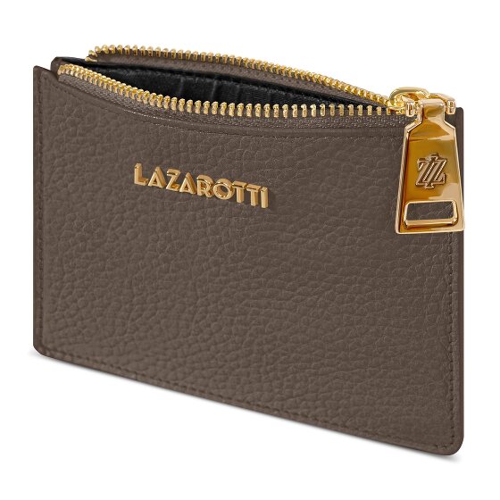 Lazarotti Bologna Leather Portfel z kluczem Skórzany 11.5 cm